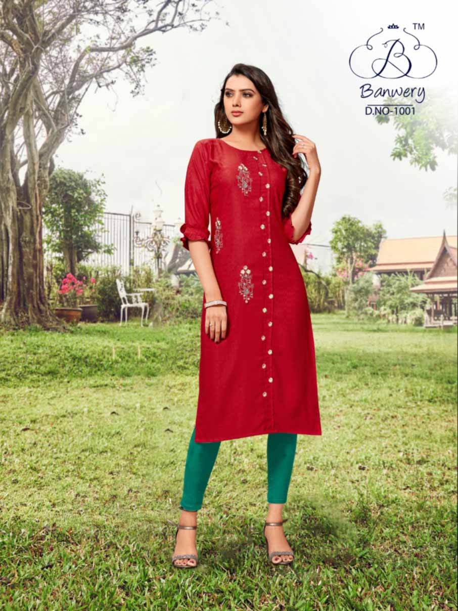 Fashion Tree Embroidery Design Kurti Set Fashion Tree Embroidery Design Kurti Set